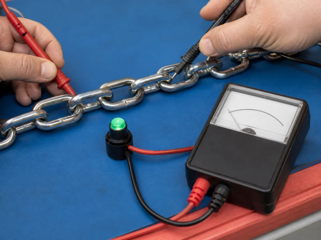 Écran contrôlant qu’un backlink est toujours actif sur une page web